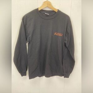 Vintage Wilderness Outfitters Deer Graphic Print Long Sleeve T-Shirt Size Medium